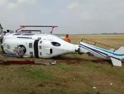Penyebab Insiden Helikopter Jatuh Di Curug, Dalam Investigasi KNKT.