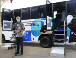 Luncurkan Bus Vaksin ,Pemprov Jateng “Semoga Kita Lebih Cepat,”
