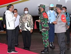 Jokowi Lanjutkan Kunjungan Kerja Ke Provinsi Papua Barat.