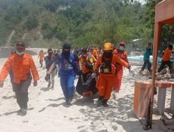 Operasi SAR Gabungan Berhasil Temukan Korban Pemancing Yang Hilang Kemarin.