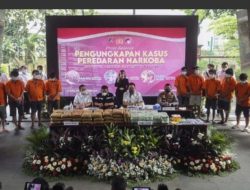 Direktorat Tindak Pidana Narkoba Bareskrim Polri Amankan 29,5 Kg Sabu, 44 Kg Dan 1500 Ekstasi.