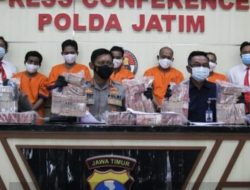 Polda Jatim Ungkap Peredaran Upal Senilai Rp 3,8 Miliar.