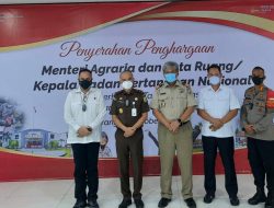 Menteri Agraria Beri Penghargaan Kinerja Satgas Mafia Tanah Polda Banten