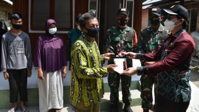 Dengan Hasil TMMD Ke-112 Sesuai Target Bupati HST Sangat Puas