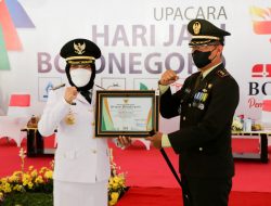 Dandim 0813/Bojonegoro Terima Penghargaan Dalam Hari Jadi Bojonegoro.