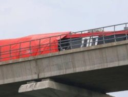 Penjelasan PT INKA Terkait Tabrakan LRT Jabodebek Di Km 12+800.