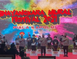 Penutupan dan Pengumuman Pemenang Bhayangkara Mural Festival 2021 oleh Kapolri Jenderal Listyo Prabowo