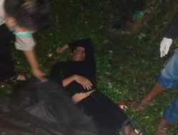 Pemotor Terlempar Ke Sungai Bedog, 1 MD Dan 1 Luka Berat.
