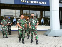 Panglima TNI Lakukan Kunjungan Kerja Ke Mabes TNI AU.
