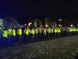 Polres Sleman Dan Lintas Komunitas Gelar Apel Antisipasi Kejahatan Jalanan.