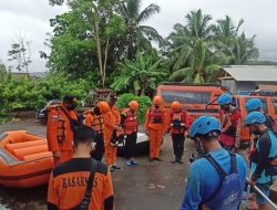 Korban Terseret Arus Sungai Cimandiri, Belum Berhasil Ditemukan.