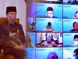 Jokowi Apresiasi Muhammadiyah Dalam Penanganan Pandemi Covid 19.