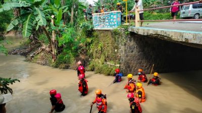 Operasi SAR Korban Tenggelam Di Sungai Buntung Dihentikan.