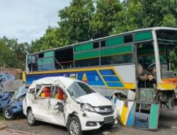 Sopir Bus Rela Ditetapkan Sebagai Tersangka Laka Maut, 3 MD Dan 8 Luka Berat.
