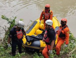 Pencari Rumput Yang Hilang Di Sungai Serang, Ditemukan Sudah Meninggal Dunia.