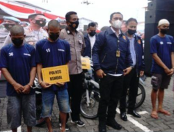 Satreskrim Polres Kendal Berhasil Amankan Empat Pelaku Curanmor