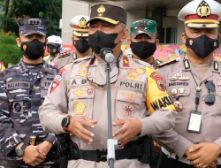 Polda Jateng Lakukan Apel Gelar Pasukan Oprsai Zebra Candi 2021