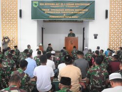 Jelang HUT Ke-5 Prajurit Kodam XVIII/Kasuari Gelar Doa Bersama Secara Serentak