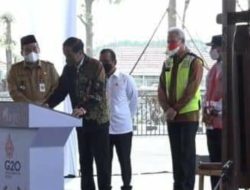 Presiden Jokowi Resmikan Bandara Ngloram Blora