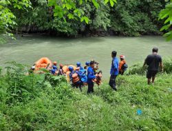 Dua Orang Santri Ponpes Al Lulu Wal Marjan Mungkid, Hilang Diduga Hanyut Di Sungai Elo.