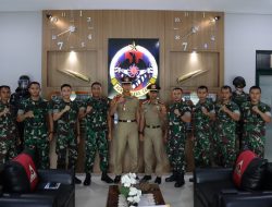 Taruna Akademi Militer Jalin silaturahmi Dengan Para Senior Di Yonarhanud 10/Gagak Hitam,
