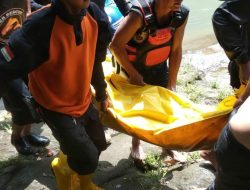 Santri Yang Hanyut Di Sungai Elo Ditemukan Sudah Meninggal Dunia.
