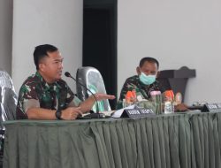 Dandim 1016/Plk Sampaikan Arahan  Kasad  ke Personel Jajaran