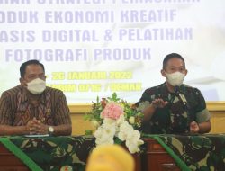Dongkrak Ekonomi di Demak Kodim 0716/Demak Gelar Pelatihan Online Statergi Pemasaran Produk UMKM Dan Ekonomi Kreatif