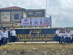 Ketua Umum Kadin Indonesia Tinjau UMKM & Resmikan Gedung Baru Di Sergai