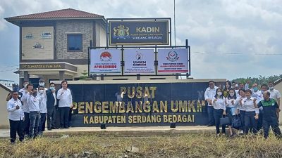 Ketua Umum Kadin Indonesia Tinjau UMKM & Resmikan Gedung Baru Di Sergai