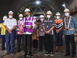 Proyek Kereta Cepat Jakarta – Bandung Progresnya Sudah 79,9%.