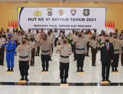 Peringatan HUT Satpam Ke 41, “Bersama Polri Siap Menjaga Kamtibmas Dan Penanggulangan Covid 19”.