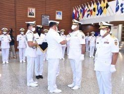 Kasal Pimpin Sertijab Para Petinggi TNI AL