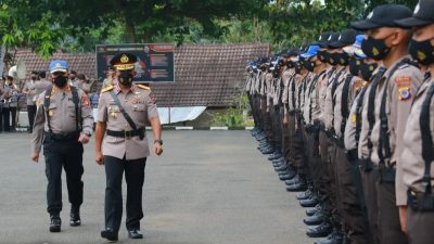 Diktuba Polri Di SPN Selopamioro, Diikuti 262 Siswa.