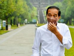 Presiden Joko Widodo Tinjau Candi Borobudur