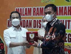 Malam Pisah Sambut Dandim Palangka Raya Berlangsung di Rujab Walikota
