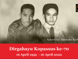 Dirgahayu Kopassus ke-70
