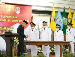 Pesan Tegas Ganjar Pranowo Kepada 4 (Pj) Kepala Daerah Yang Baru Di Lantik Jaga Integritas, Kerja Profesional