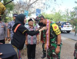 Tim Wasev Mabes TNI AD Tinjau Lokasi TMMD Kodim 1615/Lotim di Ekas Buana