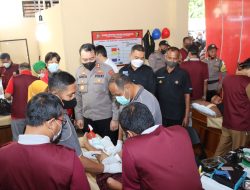 Dalam Rangka Hari Bhayangkara Ke-76 Polres Gunungkidul Gelar Khitanan Massal