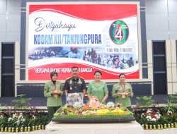 Syukuran HUT ke-64, Pangdam XII/Tpr : Mari Kita Bekerja Lebih Baik Lagi