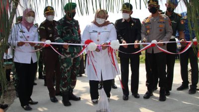 Dandim 0725/Sragen Tutup Kegiatan TMMD Sengkuyung Tahap II Tahun2022. Desa Wonorejo.
