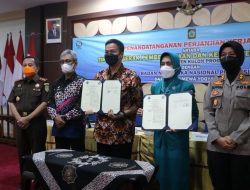 BNNP DIY Lakukan Penandatngan Mou Besama, Dengan TP PKK Kab Kulon Progo