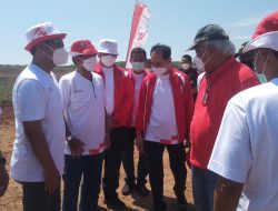 Menteri PUPR Hadiri Acara Tanam Pohon Di Bendungan Kawasan  KIT Batang