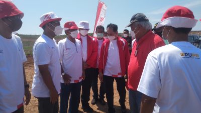 Menteri PUPR Hadiri Acara Tanam Pohon Di Bendungan Kawasan  KIT Batang