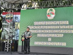 Pangdam I/BB Launching Tata Kelola Koperasi Berbasis Digital