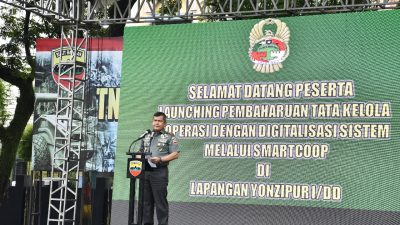 Pangdam I/BB Launching Tata Kelola Koperasi Berbasis Digital