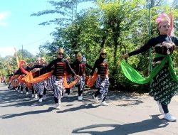 Meriahnya Kirab Budaya Rasulan Kalurahan Bedoyo Ponjong