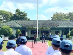 Kodim 0730/Gunungkidul Gelar Pendidikan Karakter Siswa SMA Negeri 01 Semanu