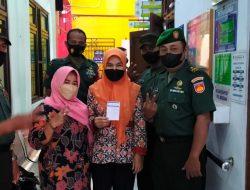 Kodim Sukoharjo Laksanakan Safari KB TNI Manunggal Bangga Kencana 2022